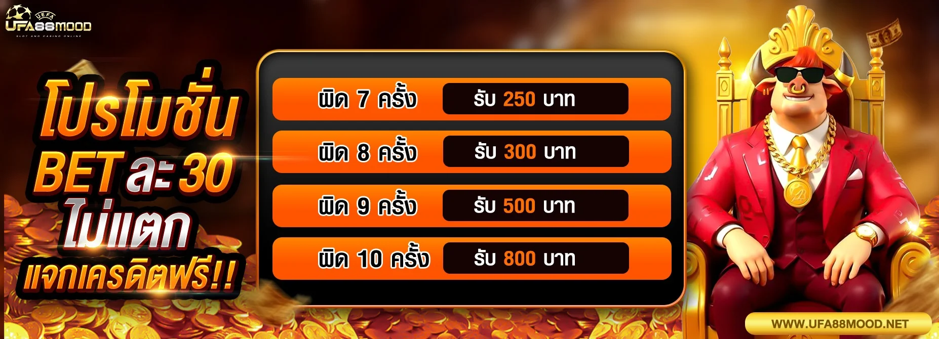 สล็อตออนไลน์ UFA88MOOD เว็บตรงรวมค่ายดัง